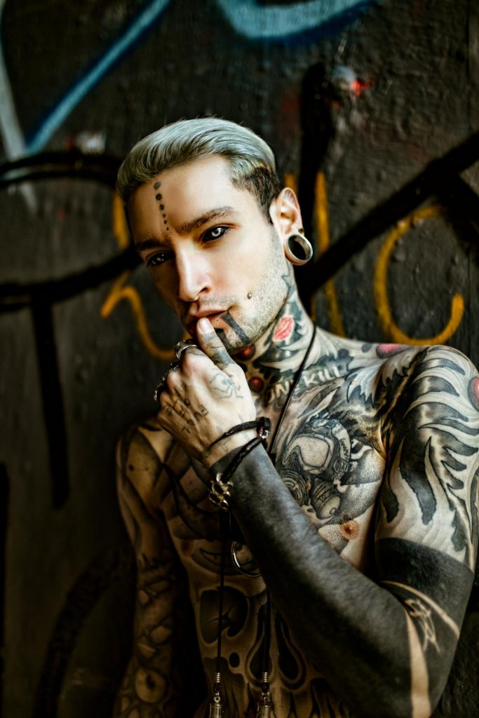Christian tattoo model - I am management