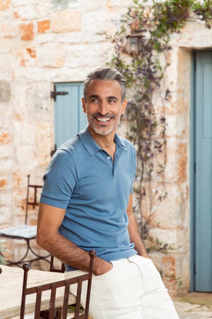 modello argentino, modello internazionale, fashion model, modello over 40, grey model, Dan John, Brunello Cucunelli