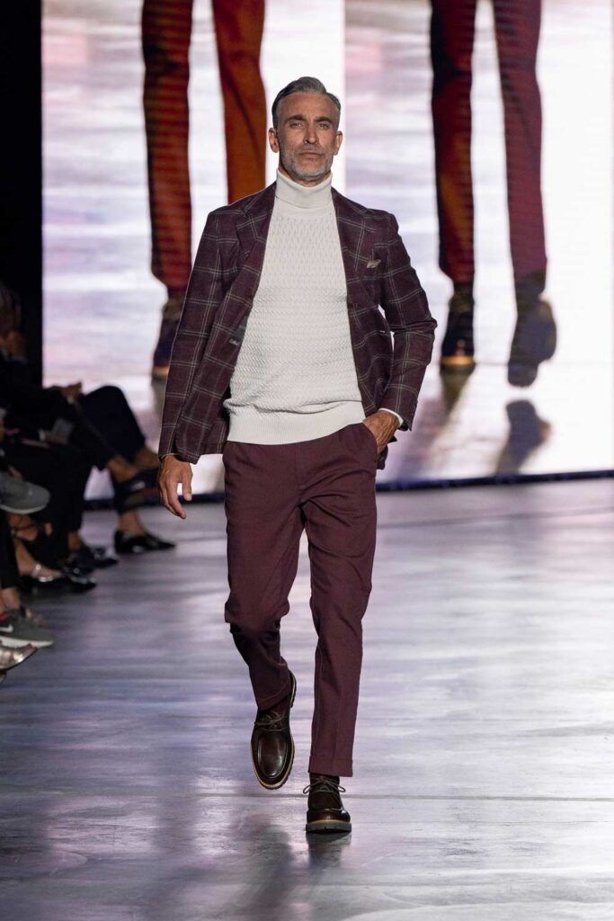 modello argentino, modello internazionale, fashion model, modello over 40, grey model, Dan John, Brunello Cucunelli