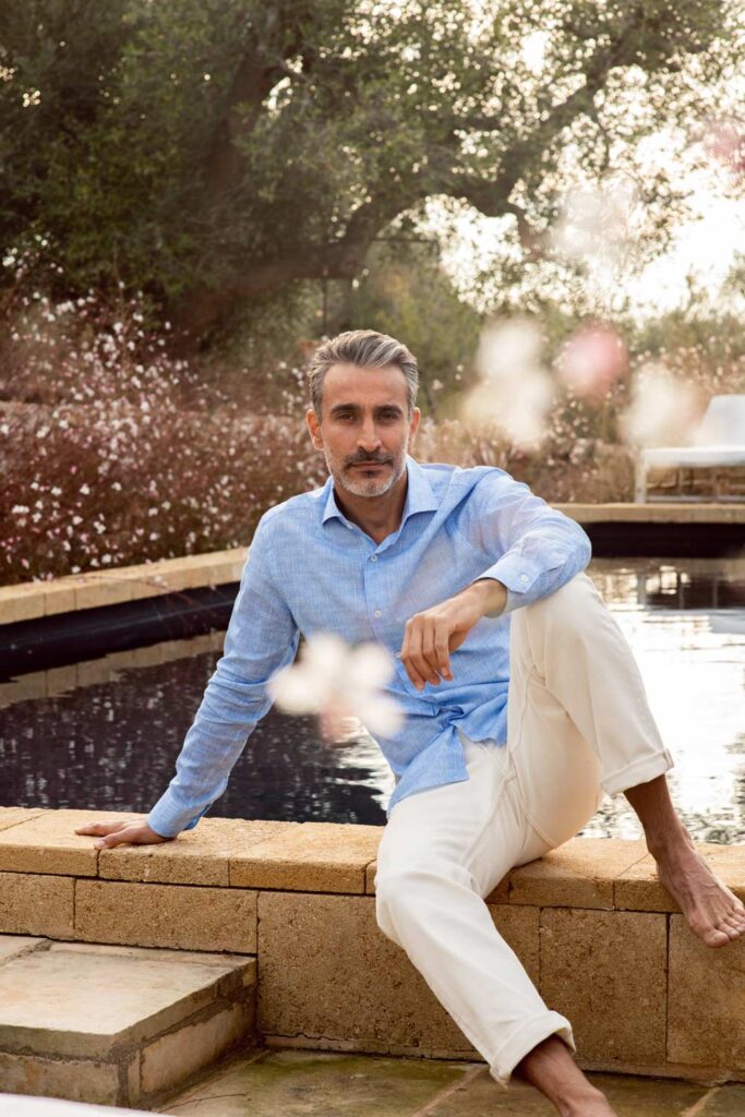 modello argentino, modello internazionale, fashion model, modello over 40, grey model, Dan John, Brunello Cucunelli