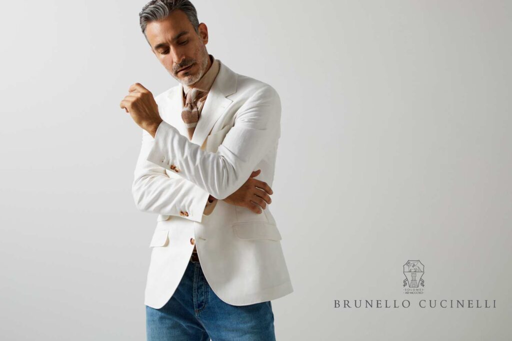 modello argentino, modello internazionale, fashion model, modello over 40, grey model, Dan John, Brunello Cucunelli