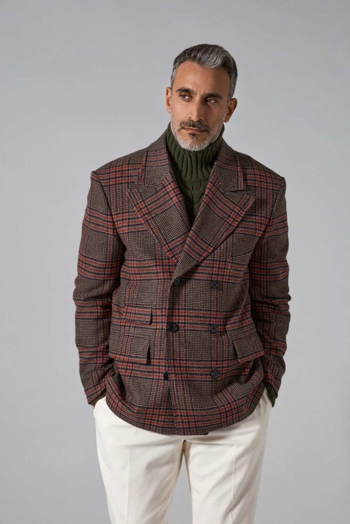 modello argentino, modello internazionale, fashion model, modello over 40, grey model, Dan John, Brunello Cucunelli