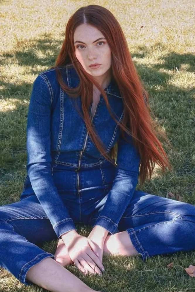 SARA S Sara S modella capelli rossi red haired model