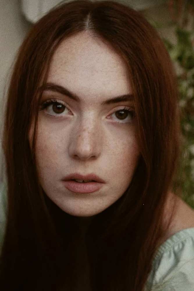 SARA S Sara S modella capelli rossi red haired model