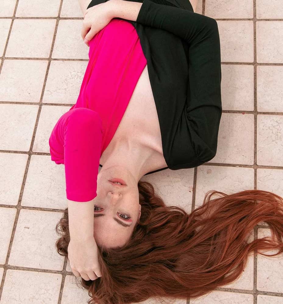 SARA S Sara S modella capelli rossi red haired model