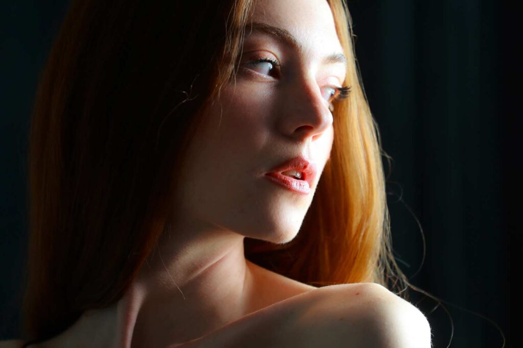 SARA S Sara S modella capelli rossi red haired model