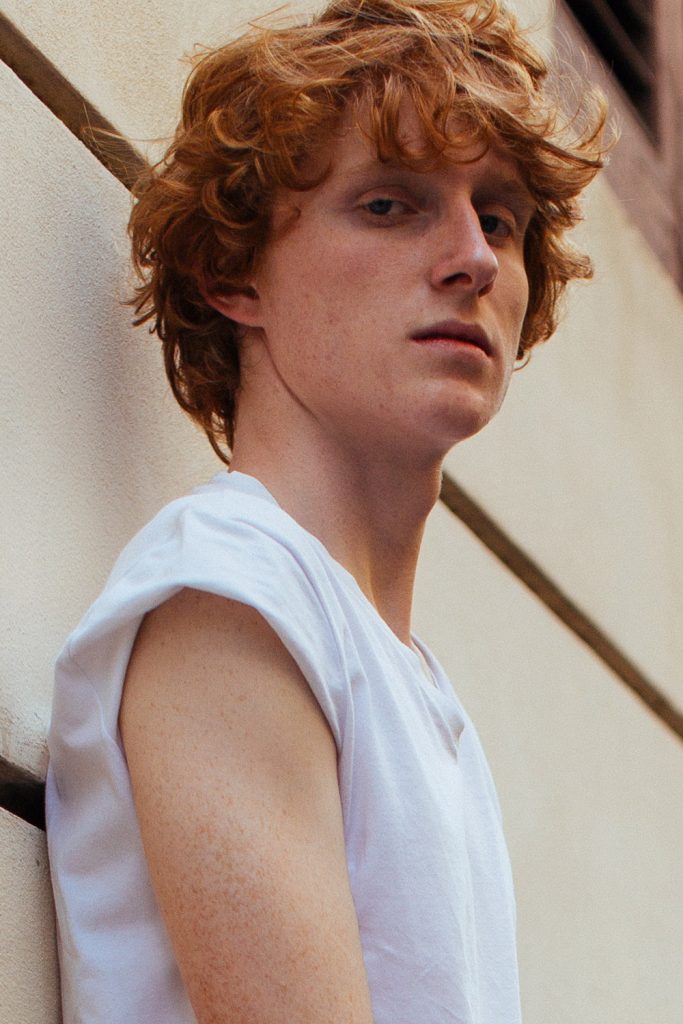 modello model red hair capelli rossi photo shooting catalogue instagram