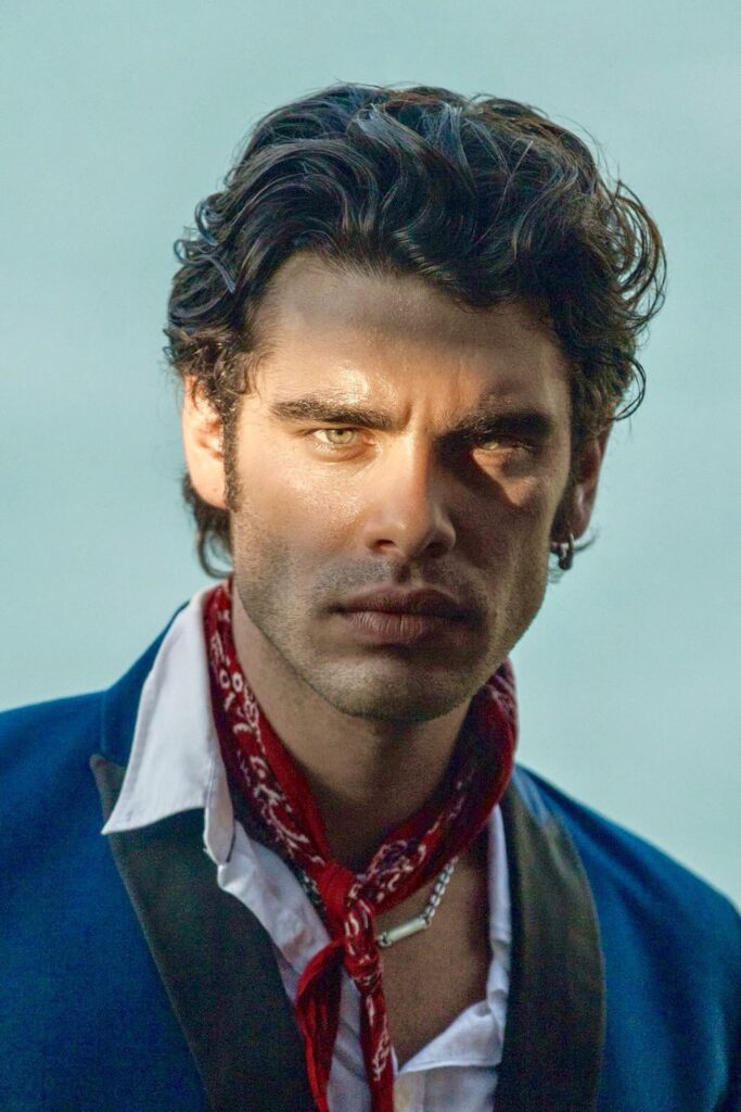 modello GUESS, Dolce &amp; Gabbana, grande fratello VIP, modello mediterraneo con occhi verdi