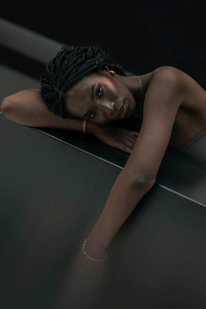 Gloria modella nigeriana a Roma, bella modella di colore per campagne stampa, spot, pubblicit&agrave;, modeling, fashion agency in Rome