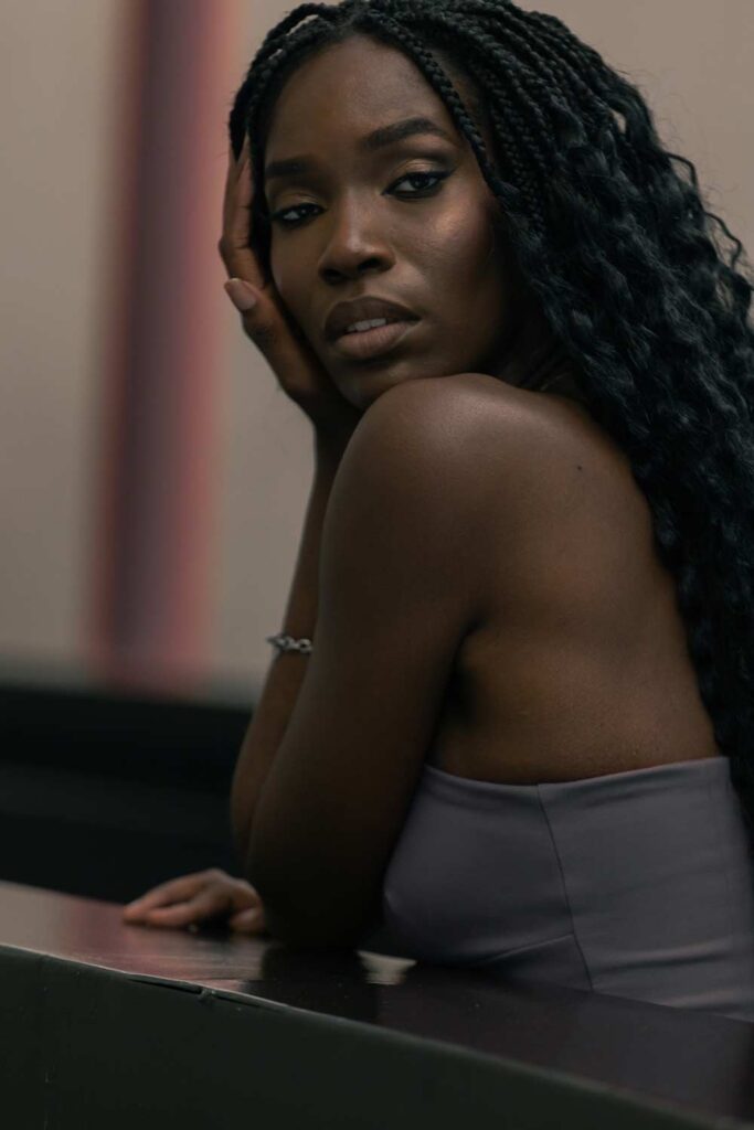 Gloria modella nigeriana a Roma, bella modella di colore per campagne stampa, spot, pubblicit&agrave;, modeling, fashion agency in Rome