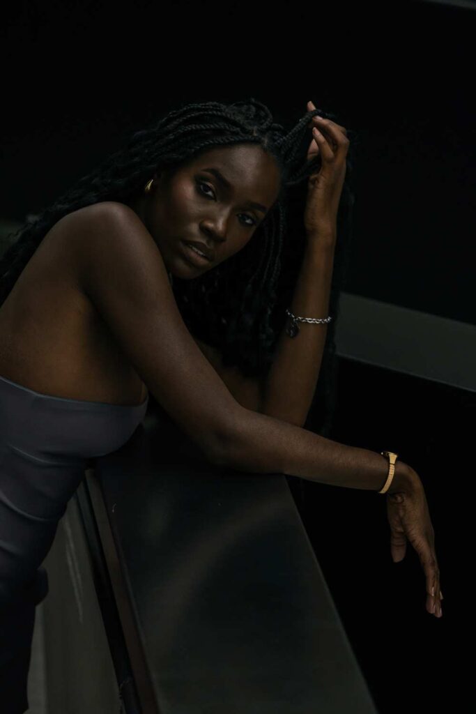 Gloria modella nigeriana a Roma, bella modella di colore per campagne stampa, spot, pubblicit&agrave;, modeling, fashion agency in Rome
