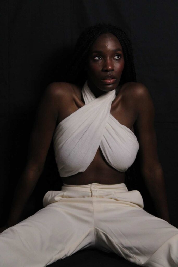 Gloria modella nigeriana a Roma, bella modella di colore per campagne stampa, spot, pubblicit&agrave;, modeling, fashion agency in Rome
