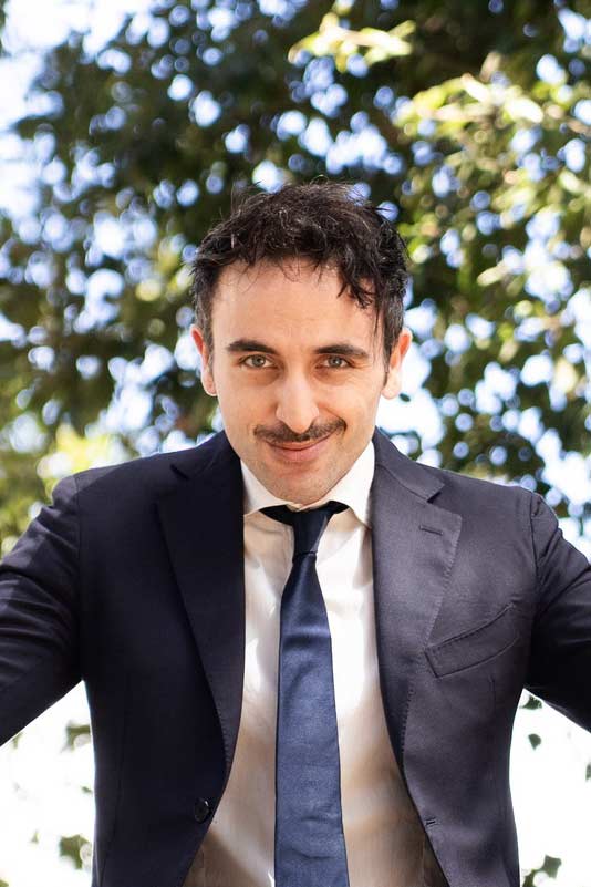 MAURO DE MAIO Attore campano recita in inglese